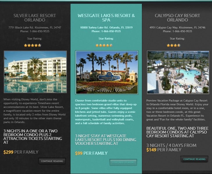 how to take advantage of timeshare presentation