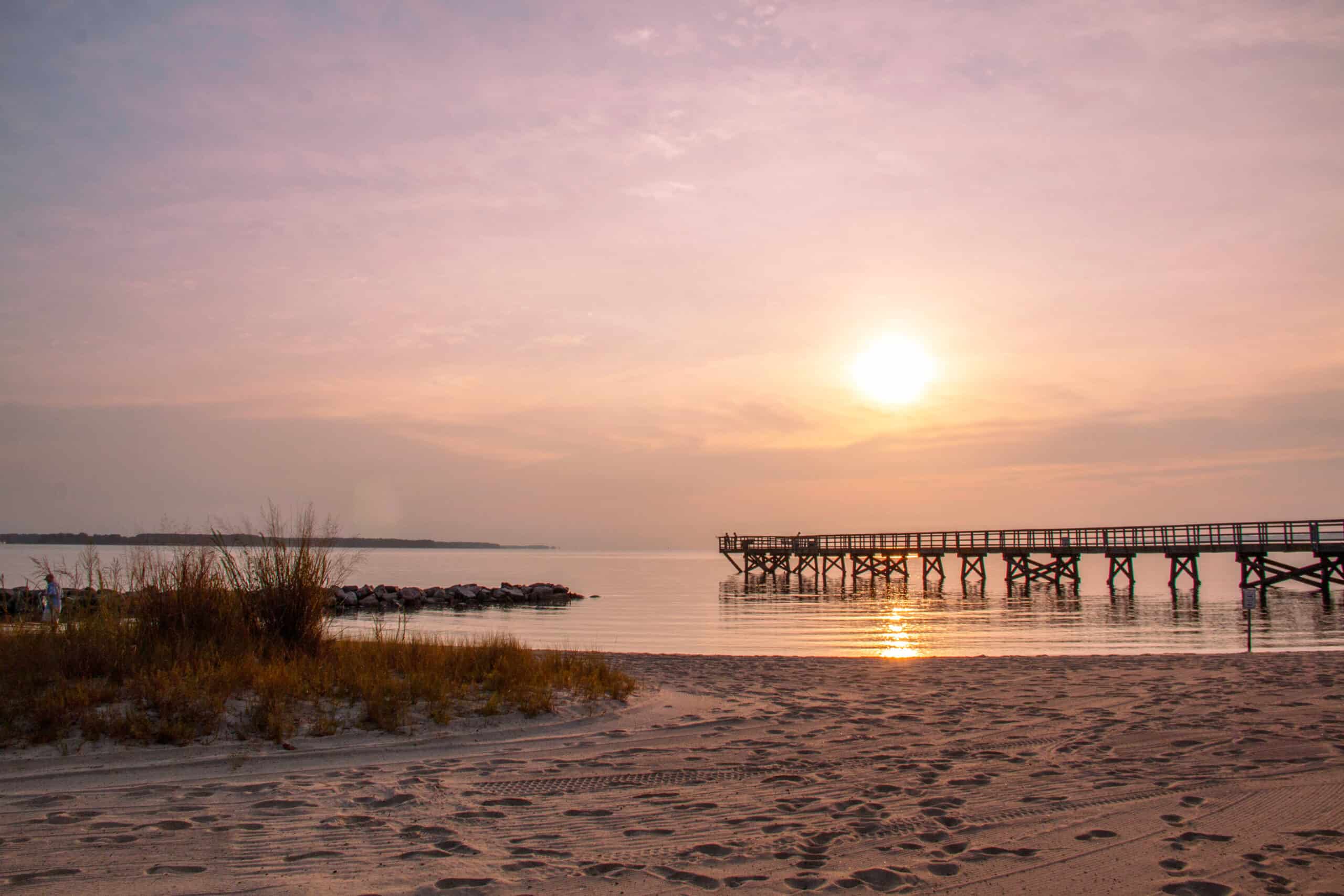 Yorktown Beach Fishing Pier