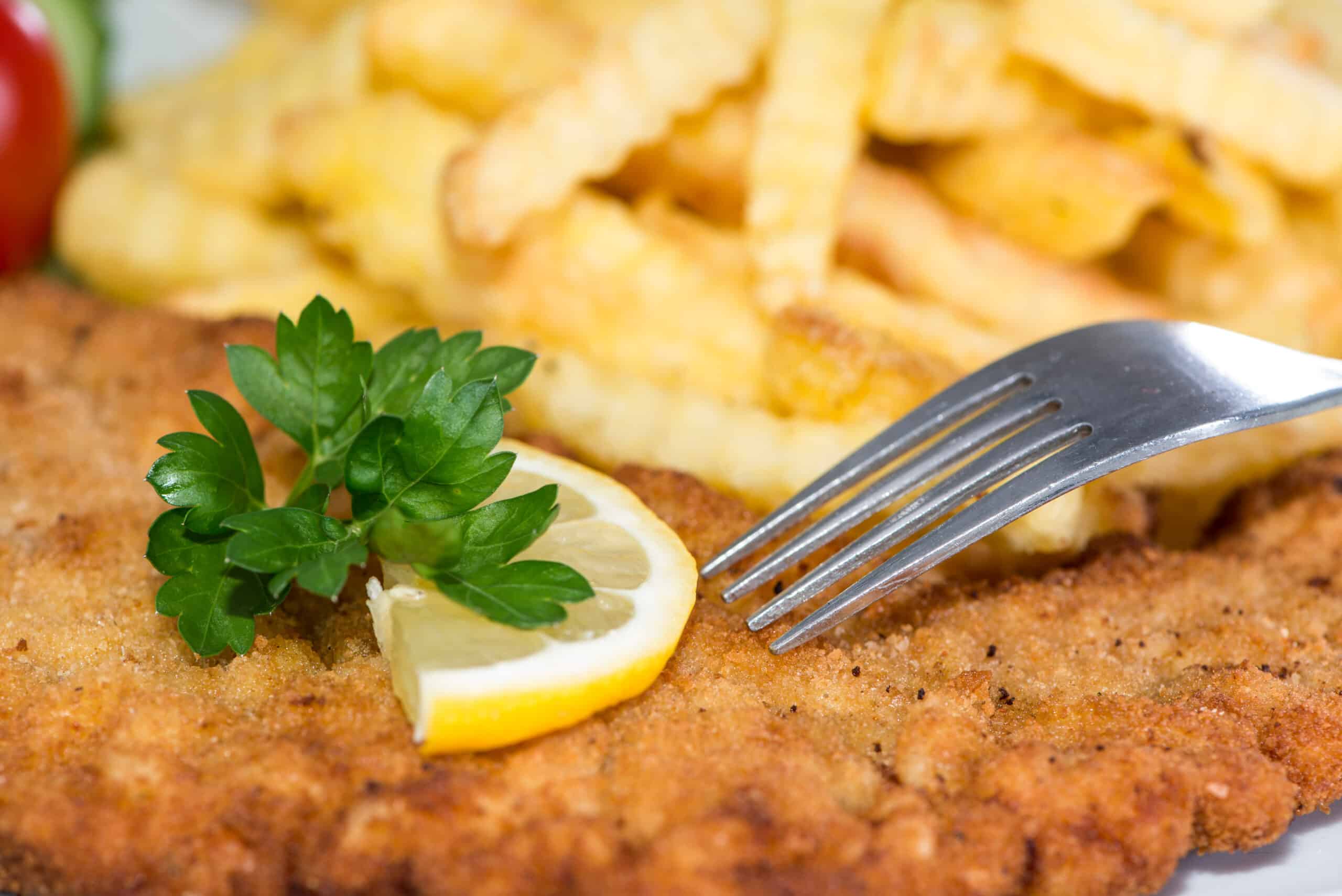 Schnitzel with Chips