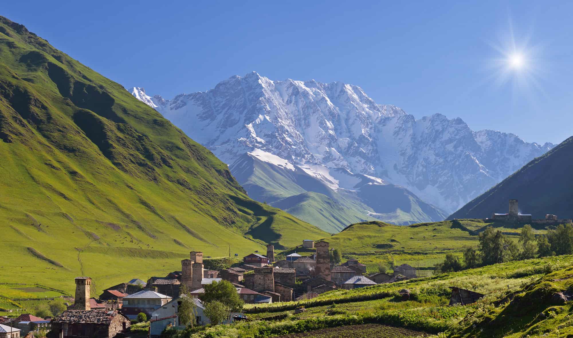 Ushguli, Georgia, Main Caucasian Ridge