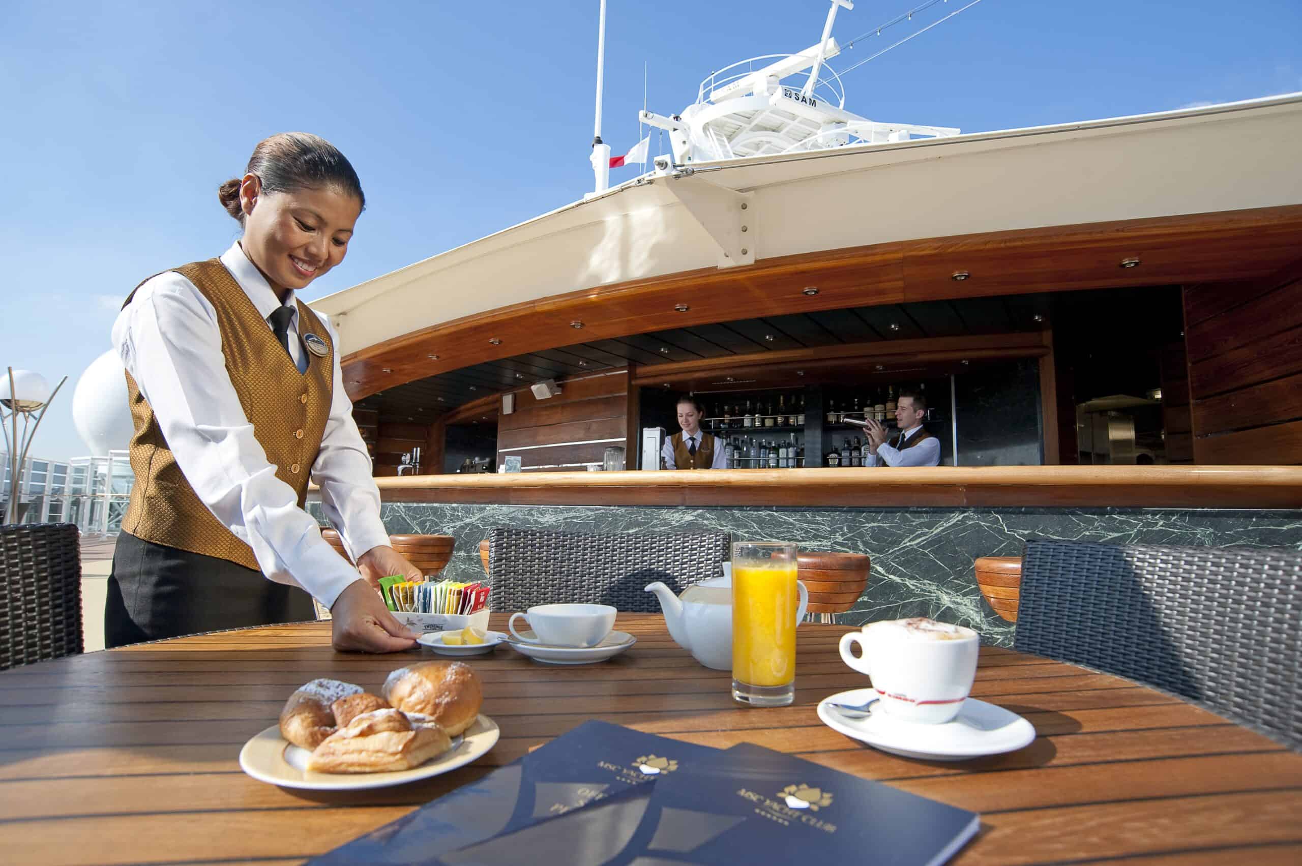 msc yacht club premium buffet